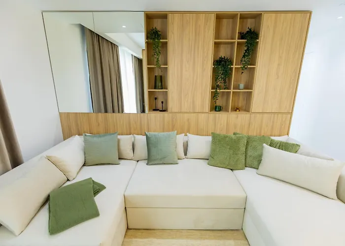 Nova New Boutique Building Apartment With Parking & Terrace * Bucureşti