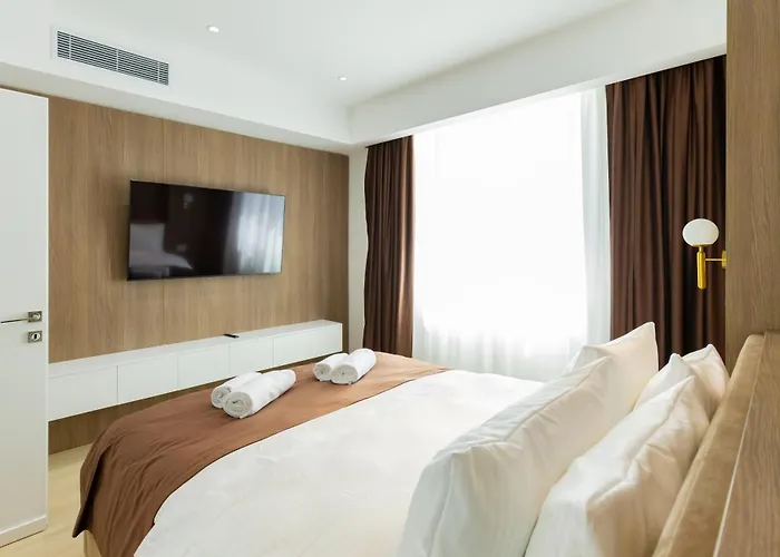 Nova New Boutique Building Apartment With Parking & Terrace Apartament