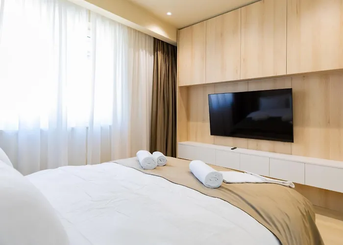 Nova New Boutique Building Apartment With Parking & Terrace * Bucureşti