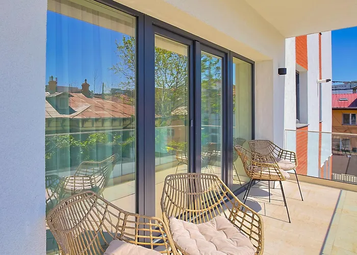 Nova New Boutique Building Apartment With Parking & Terrace Apartament *