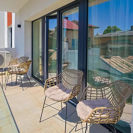 Apartment Nova New Boutique Building With Fee-based Parking & Terrace *