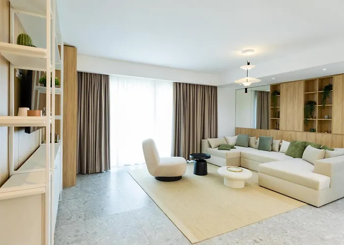 Daire Nova New Boutique Building With Fee-based Parking & Terrace *